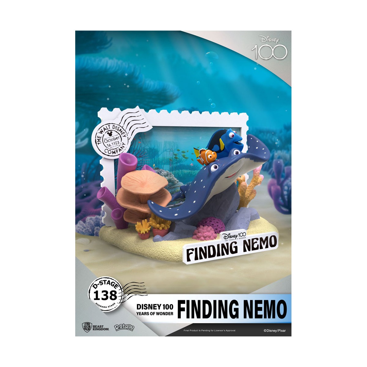 Beast Kingdom Disney - D-Stage PVC Diorama El Mundo de Nemo - Disney 100 Años de Maravilla