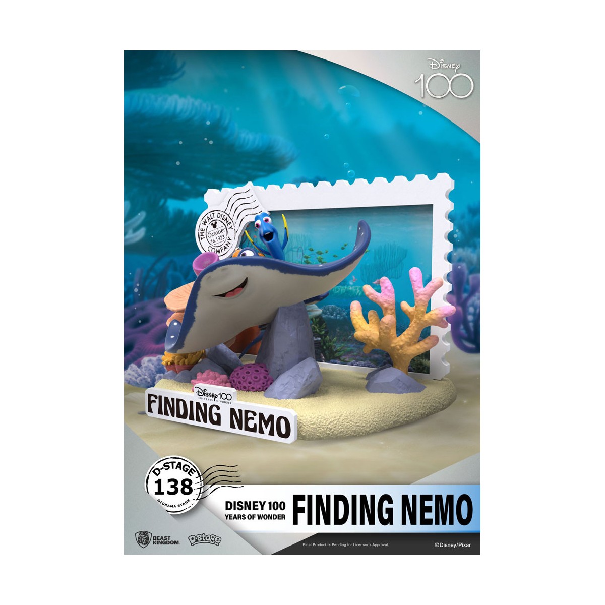 Beast Kingdom Disney - D-Stage PVC Diorama El Mundo de Nemo - Disney 100 Años de Maravilla