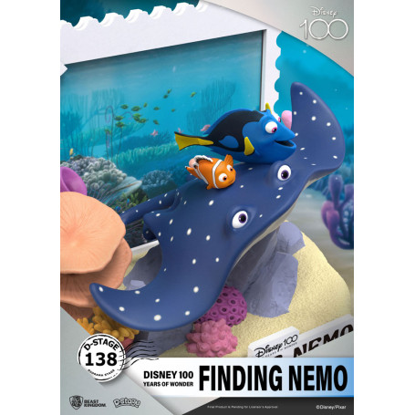 Beast Kingdom Disney - D-Stage PVC Diorama El Mundo de Nemo - Disney 100 Años de Maravilla