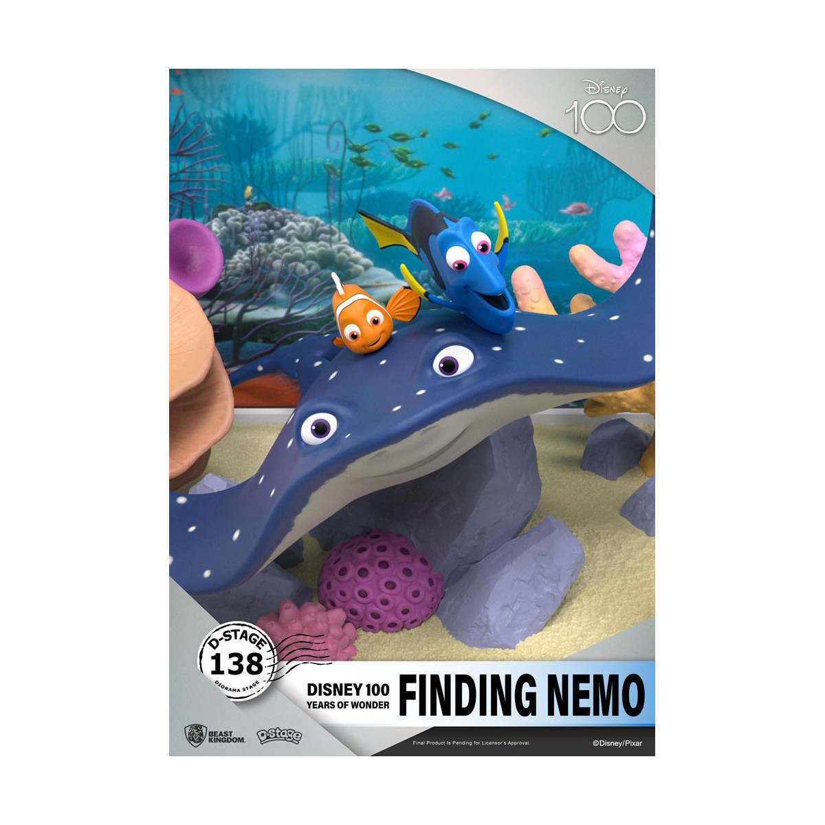 Beast Kingdom Disney - D-Stage PVC Diorama El Mundo de Nemo - Disney 100 Años de Maravilla