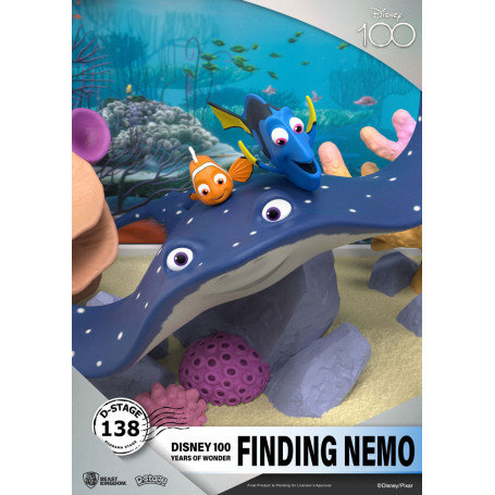 Beast Kingdom Disney - D-Stage PVC Diorama El Mundo de Nemo - Disney 100 Años de Maravilla