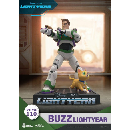 Beast Kingdom Disney - Diorama de PVC D-Stage Buzz Lightyear - Disney 100 Years of Wonder