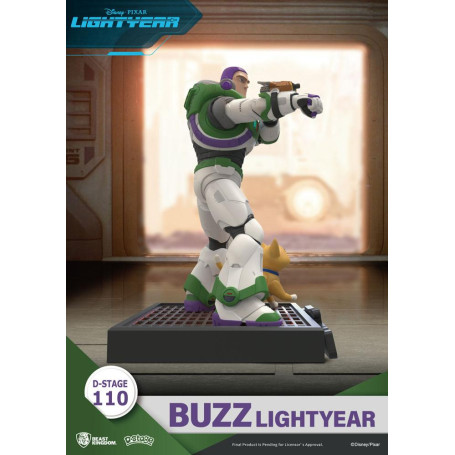 Beast Kingdom Disney - Diorama de PVC D-Stage Buzz Lightyear - Disney 100 Years of Wonder