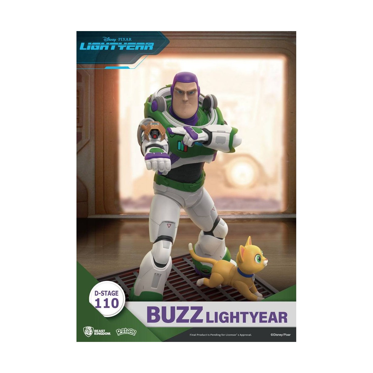 Beast Kingdom Disney - Diorama de PVC D-Stage Buzz Lightyear - Disney 100 Years of Wonder