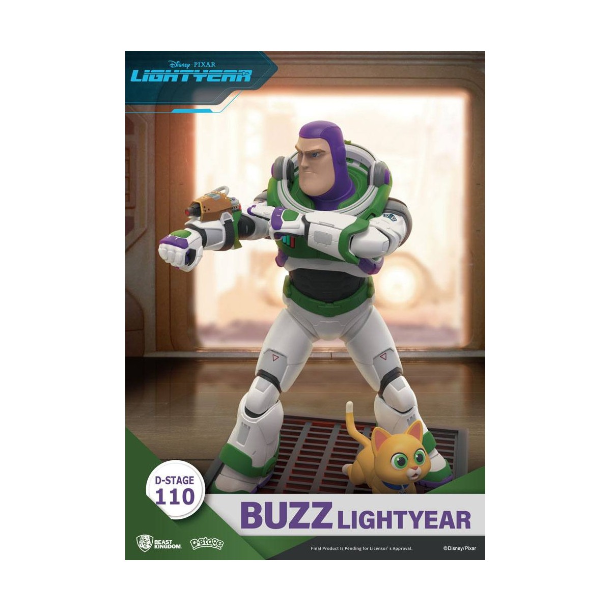 Beast Kingdom Disney - Diorama de PVC D-Stage Buzz Lightyear - Disney 100 Years of Wonder