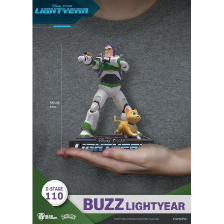 Beast Kingdom Disney - Diorama de PVC D-Stage Buzz Lightyear - Disney 100 Years of Wonder