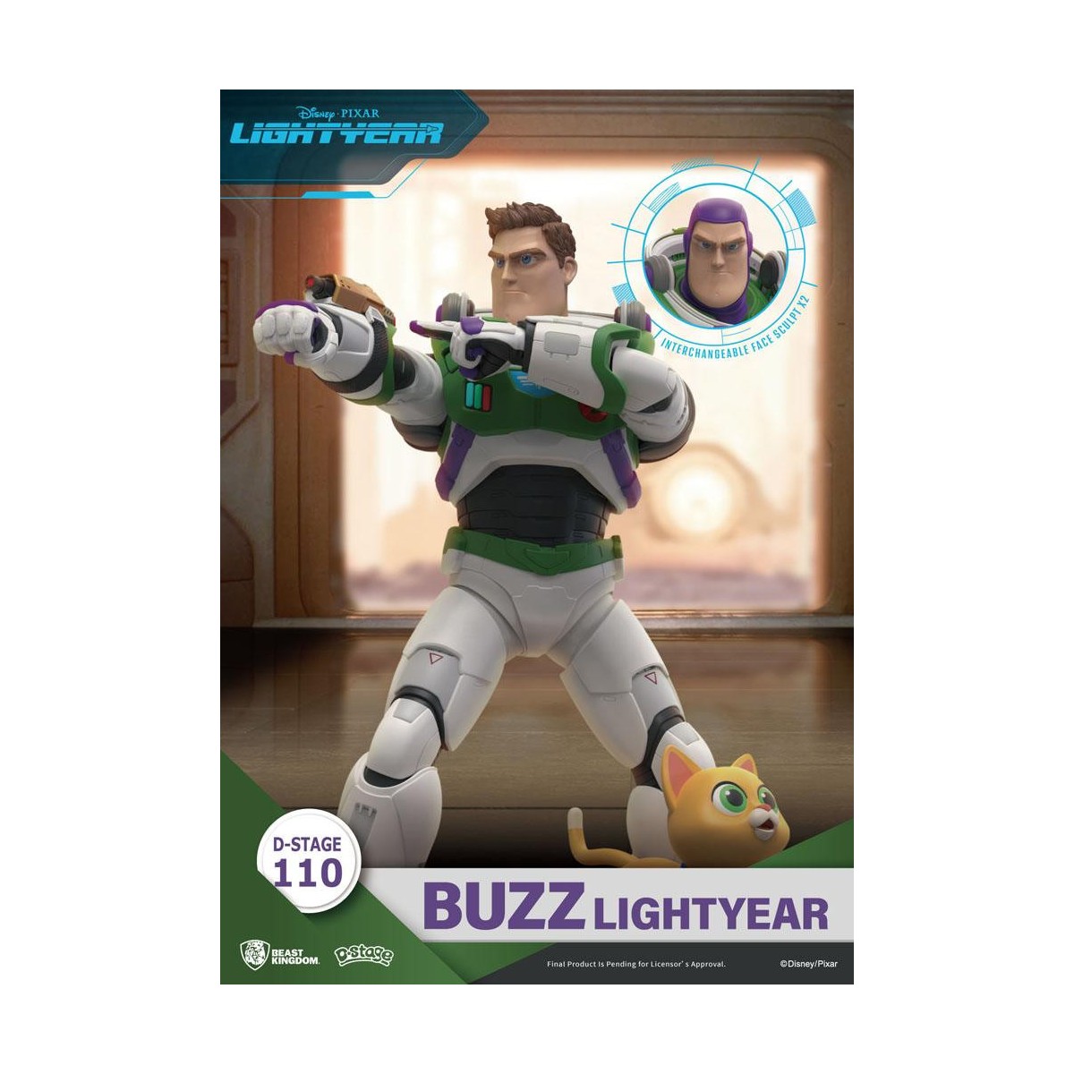 Beast Kingdom Disney - Diorama de PVC D-Stage Buzz Lightyear - Disney 100 Years of Wonder