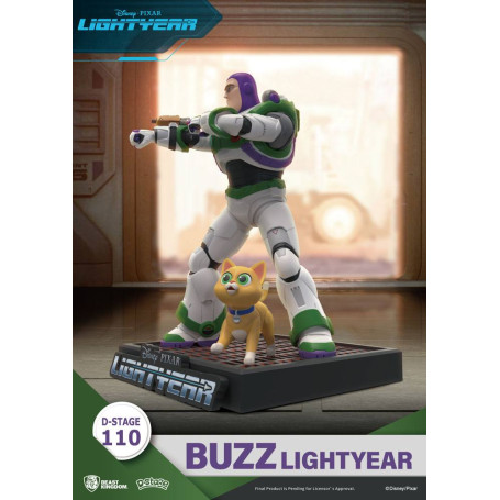 Beast Kingdom Disney - Diorama de PVC D-Stage Buzz Lightyear - Disney 100 Years of Wonder