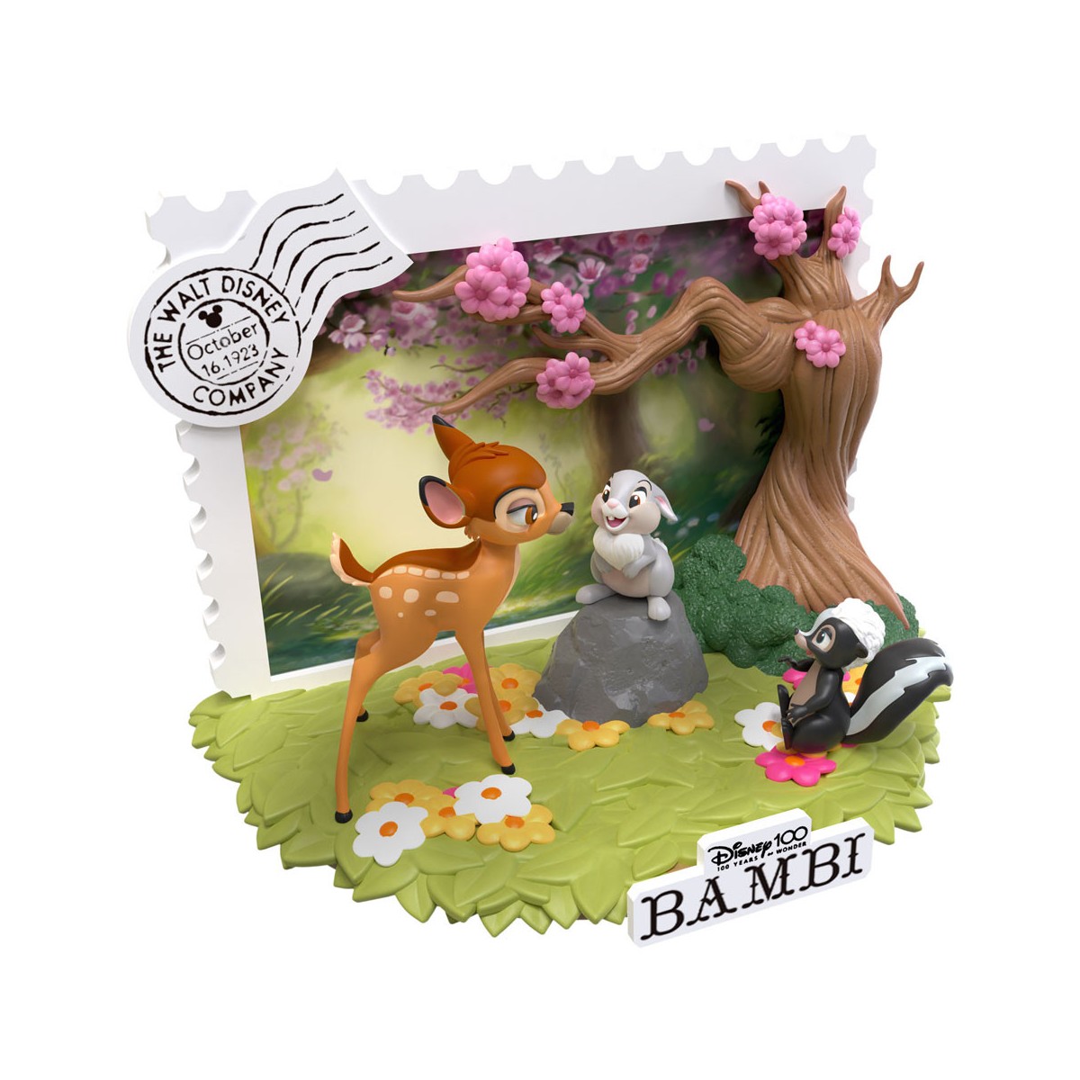 Beast Kingdom Disney - D-Stage PVC Diorama Bambi - Disney 100 Años de Maravilla