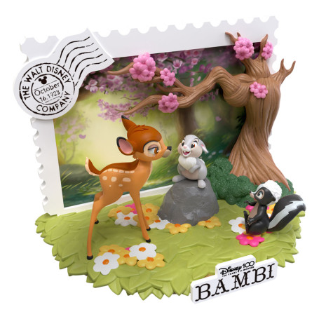 Beast Kingdom Disney - D-Stage PVC Diorama Bambi - Disney 100 Años de Maravilla