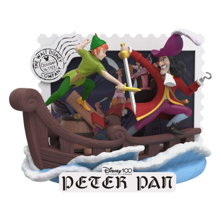 Beast Kingdom Disney - D-Stage PVC Diorama Peter Pan - Disney 100 Años de Maravilla