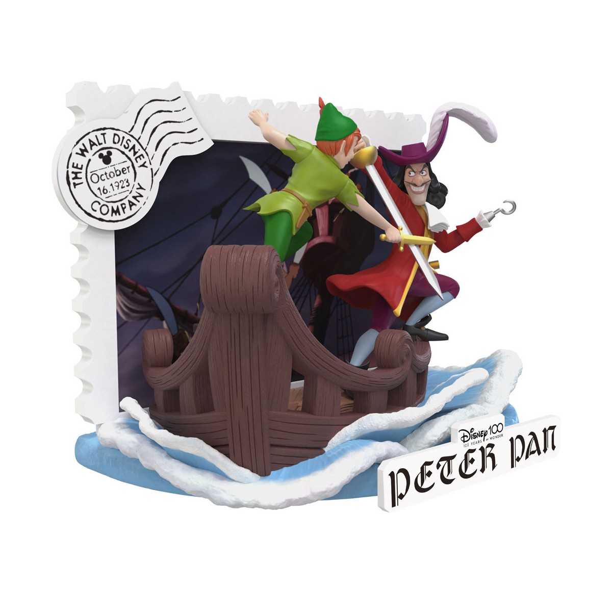 Beast Kingdom Disney - D-Stage PVC Diorama Peter Pan - Disney 100 Años de Maravilla