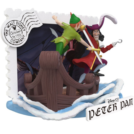 Beast Kingdom Disney - D-Stage PVC Diorama Peter Pan - Disney 100 Años de Maravilla