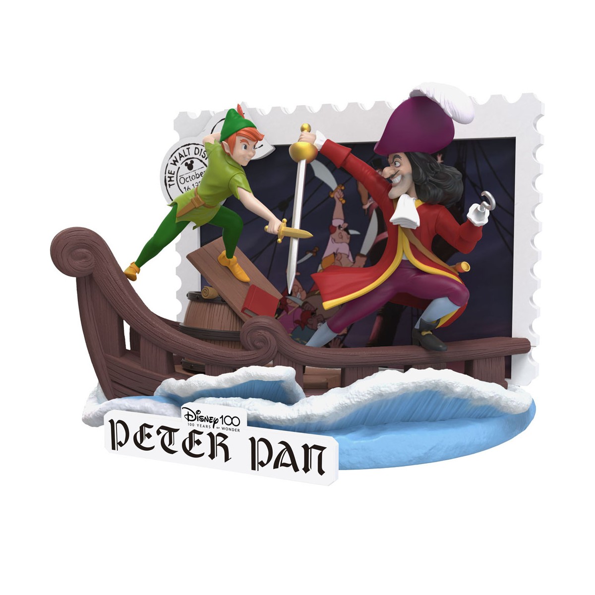 Beast Kingdom Disney - D-Stage PVC Diorama Peter Pan - Disney 100 Años de Maravilla
