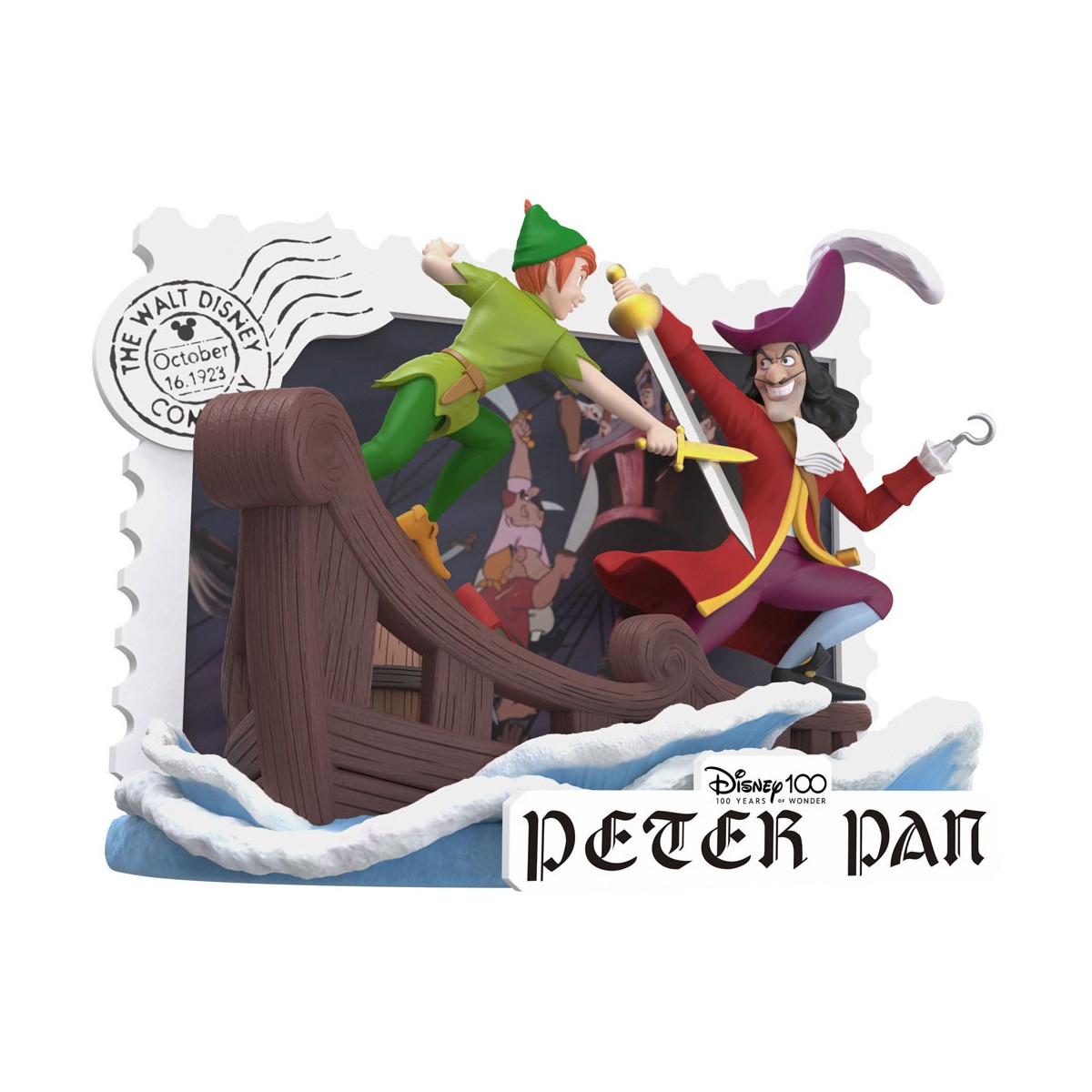 Beast Kingdom Disney - D-Stage PVC Diorama Peter Pan - Disney 100 Años de Maravilla