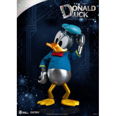 Beast Kingdom Disney 100 Años de Maravilla - Pato Donald - Héroes de Acción Dinámica 1/9 - D100