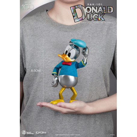 Beast Kingdom Disney 100 Años de Maravilla - Pato Donald - Héroes de Acción Dinámica 1/9 - D100