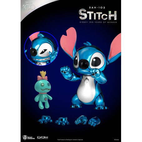 Beast Kingdom Disney 100 Años de Maravilla - Lilo & Stitch - Stitch - Héroes de Acción Dinámica 1/9 - D100