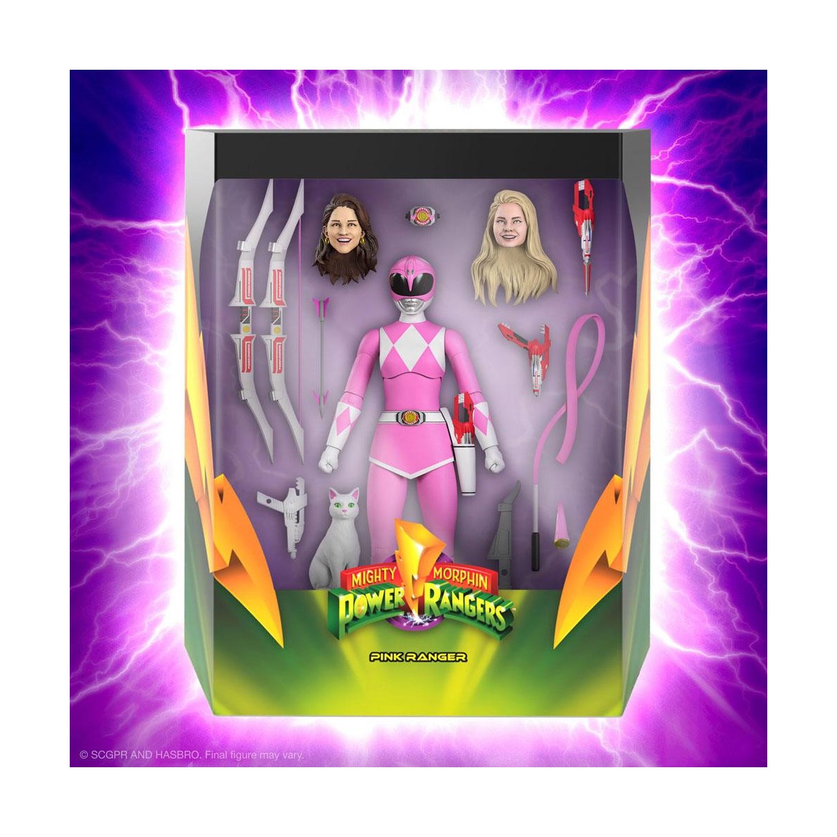 Super 7 - Mighty Morphin Power Rangers - Ultimates Ranger Rosa 