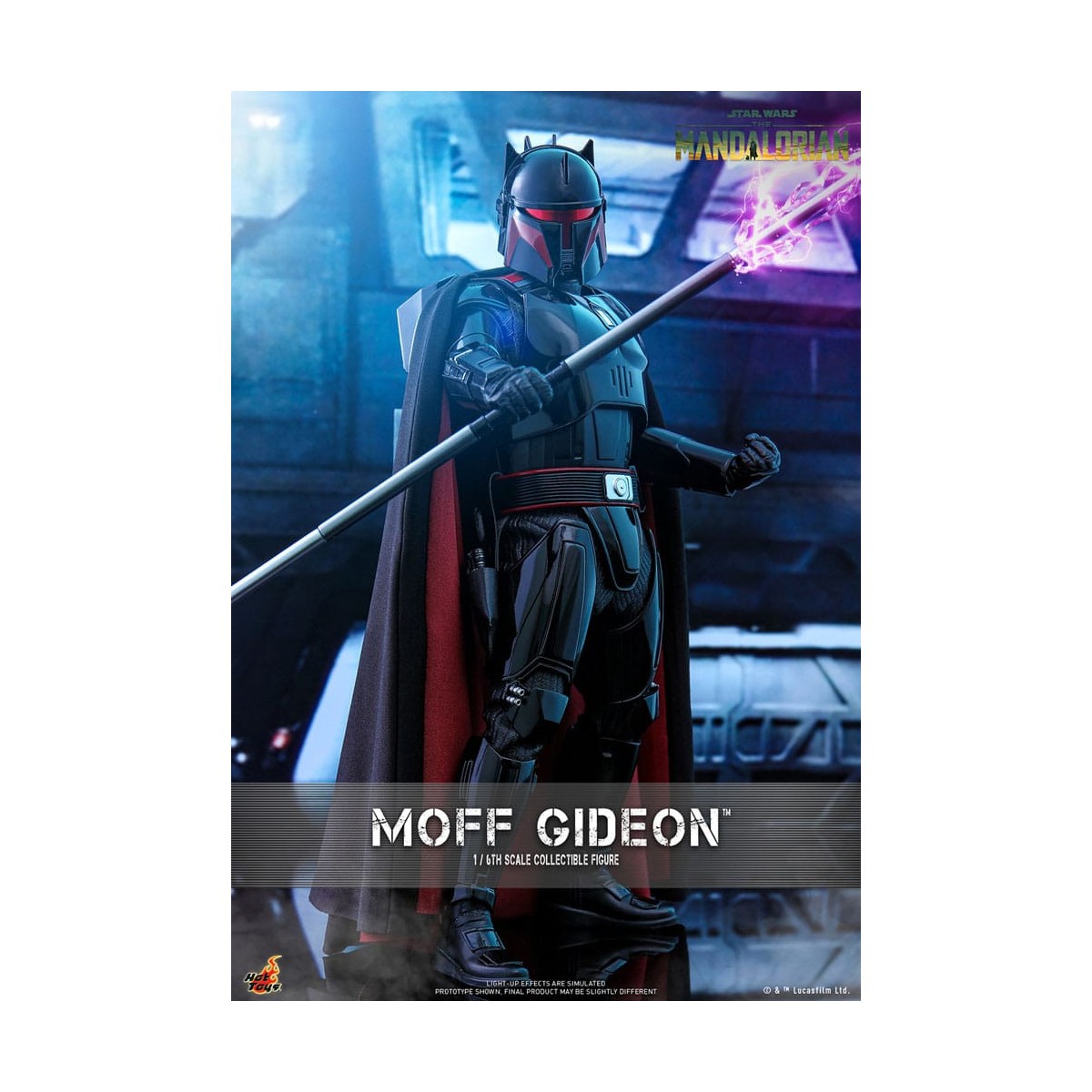 Hot Toys Star Wars - Moff Gideon Blindado 1/6 - El Mandaloriano