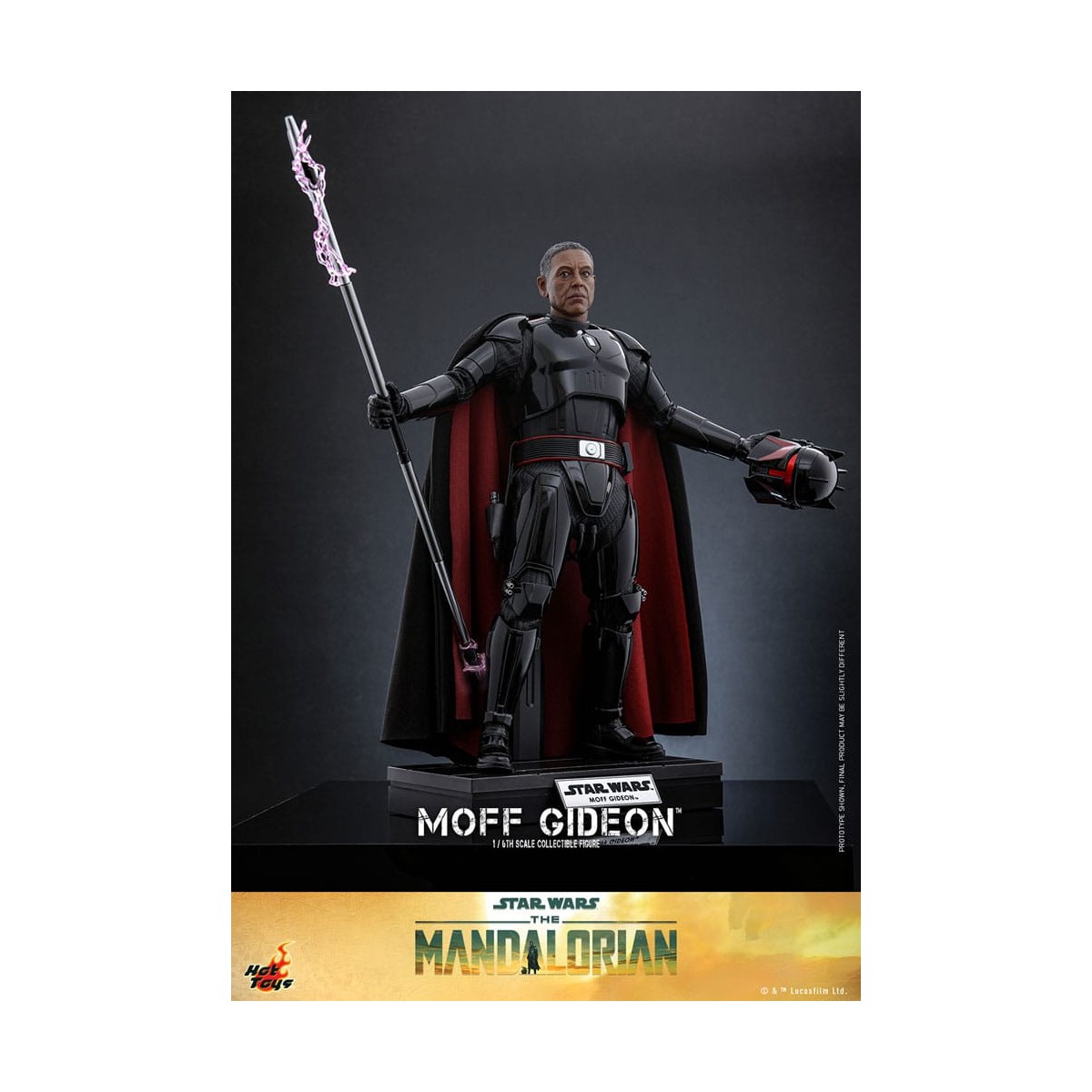 Hot Toys Star Wars - Moff Gideon Blindado 1/6 - El Mandaloriano