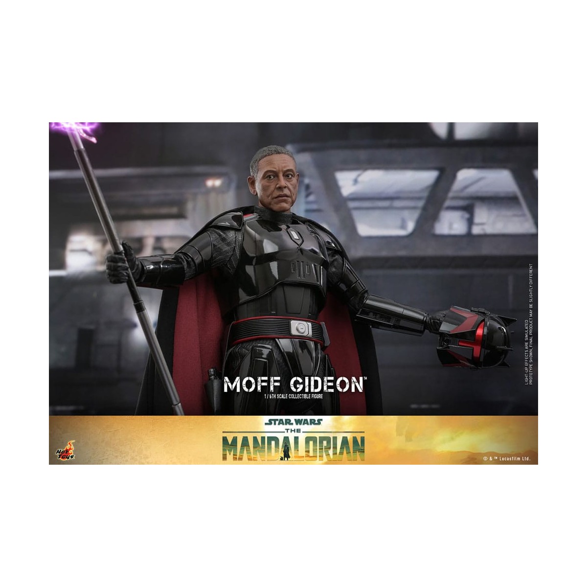 Hot Toys Star Wars - Moff Gideon Blindado 1/6 - El Mandaloriano
