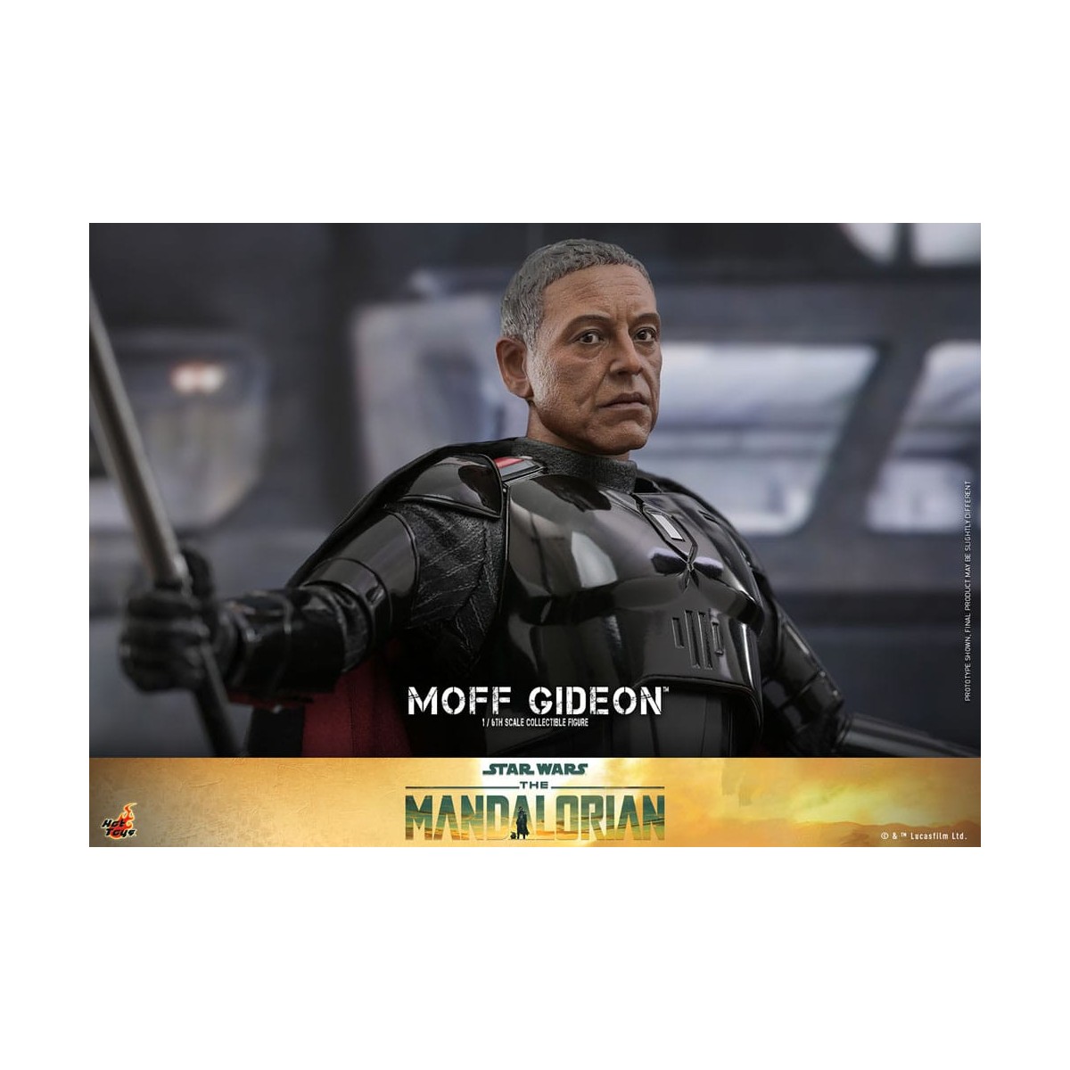 Hot Toys Star Wars - Moff Gideon Blindado 1/6 - El Mandaloriano