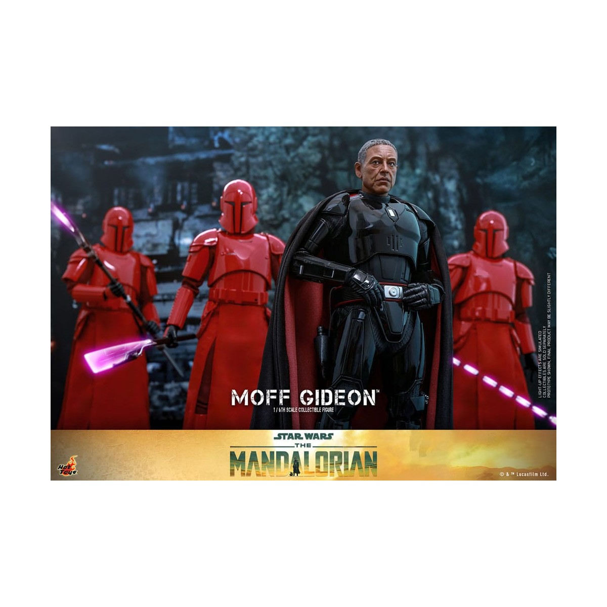 Hot Toys Star Wars - Moff Gideon Blindado 1/6 - El Mandaloriano