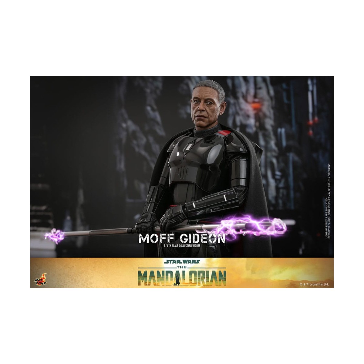 Hot Toys Star Wars - Moff Gideon Blindado 1/6 - El Mandaloriano