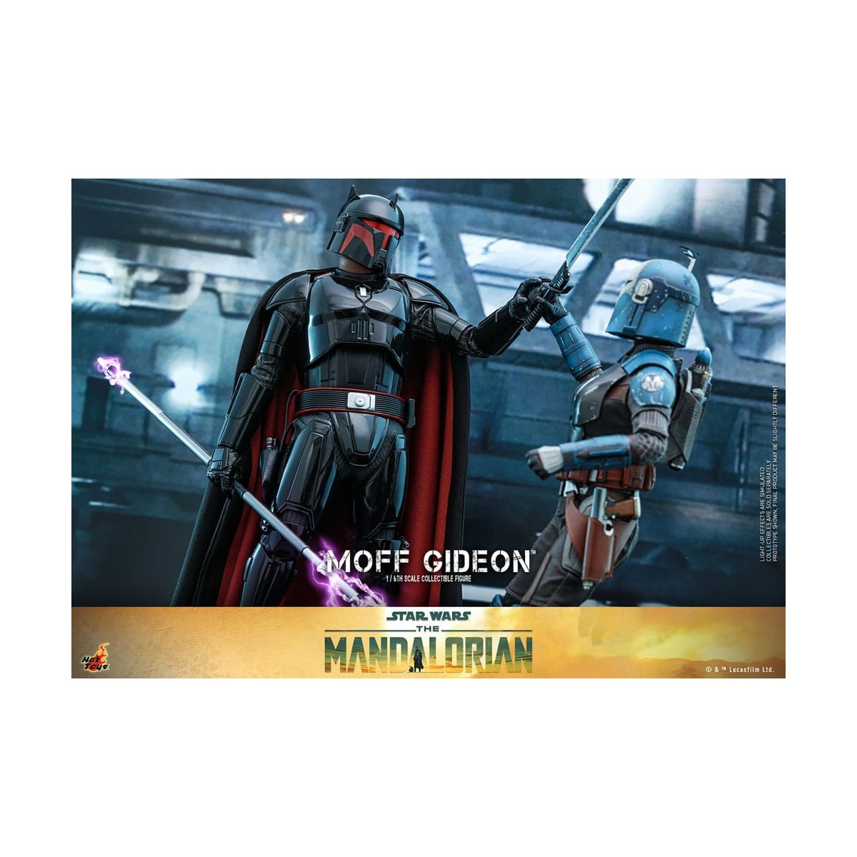 Hot Toys Star Wars - Moff Gideon Blindado 1/6 - El Mandaloriano