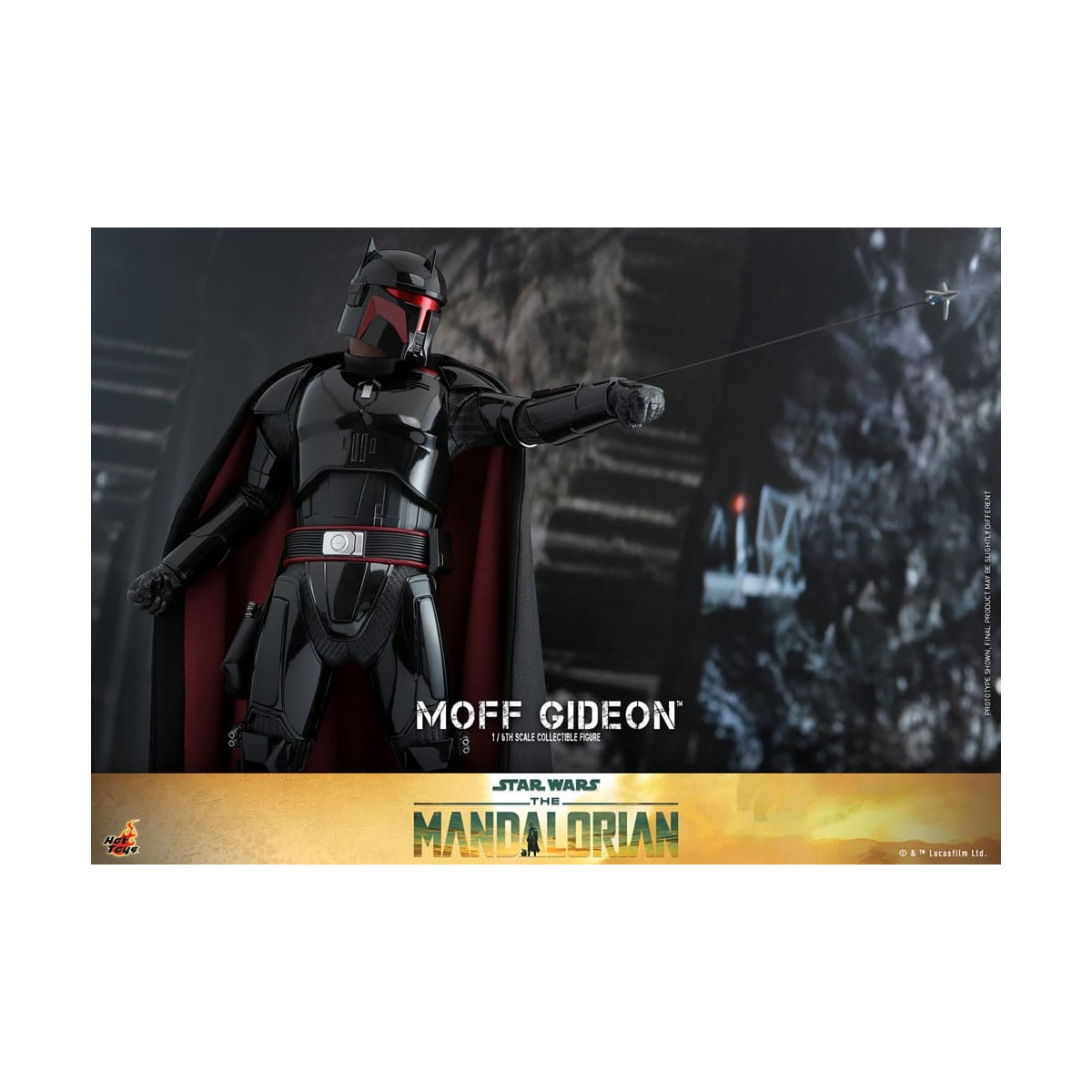 Hot Toys Star Wars - Moff Gideon Blindado 1/6 - El Mandaloriano
