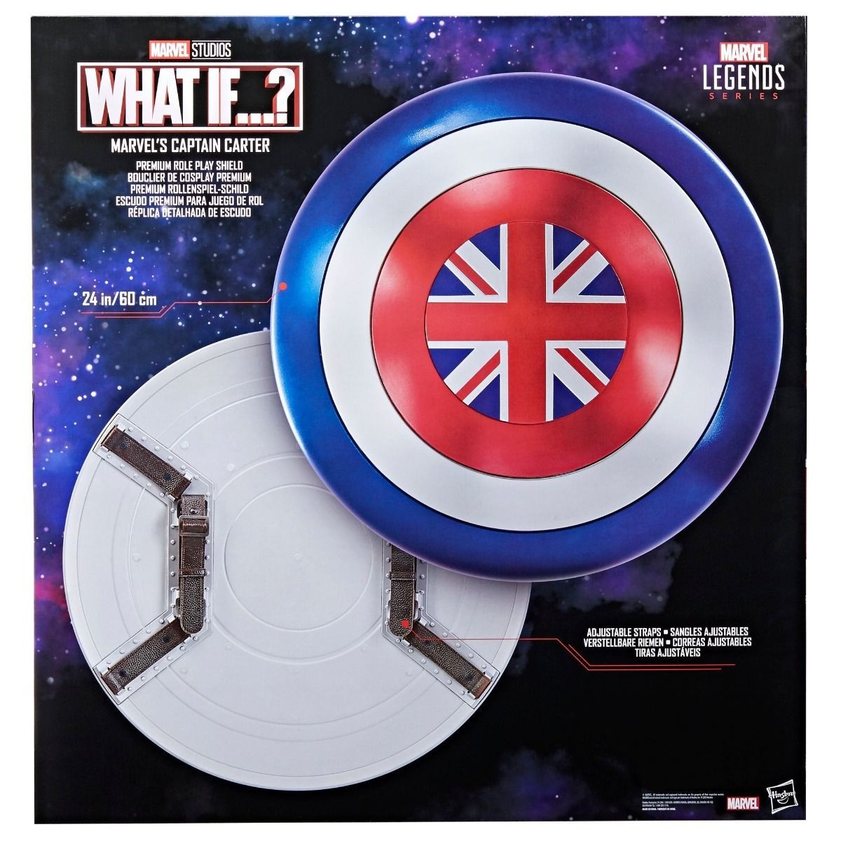 Hasbro - Replique Bouclier Captain Carter 1/1 - Marvel Legends - ¿Y si...?