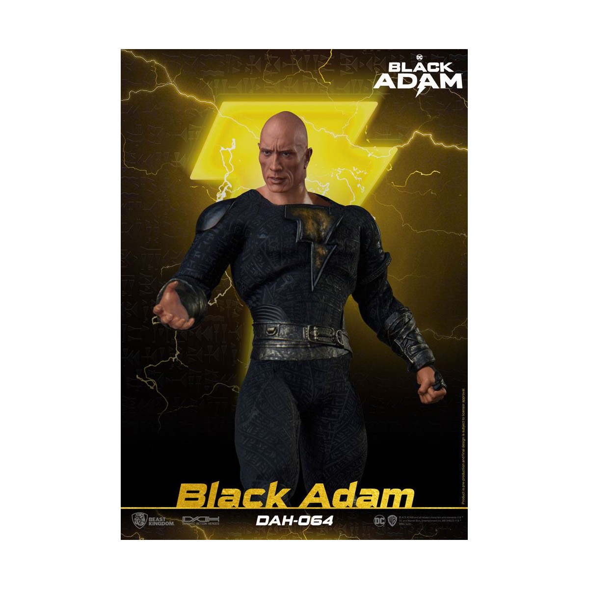 Beast Kingdom - Black Adam - figura de acción 1/9 Dynamic Action Heroes