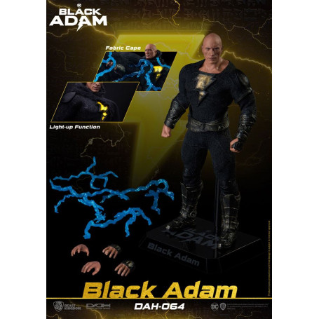 Beast Kingdom - Black Adam - figura de acción 1/9 Dynamic Action Heroes