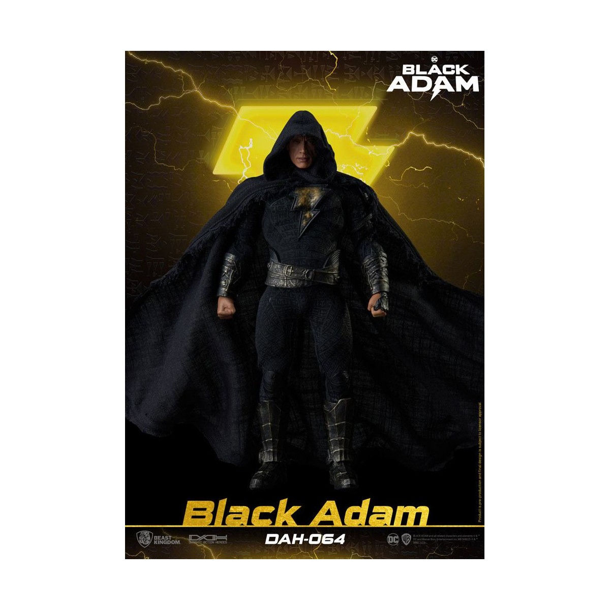 Beast Kingdom - Black Adam - figura de acción 1/9 Dynamic Action Heroes
