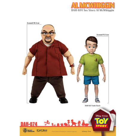 Beast Kingdom - Toy Story 2 Al Mcwhiggn - figura de acción Dynamic Action Heroes 1/9