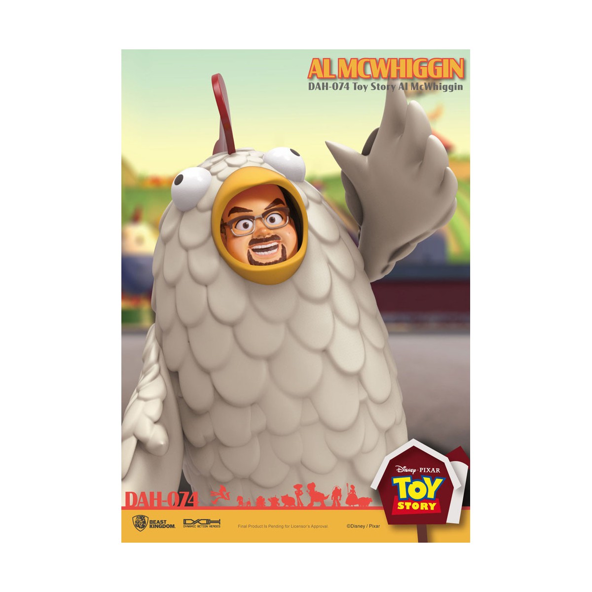 Beast Kingdom - Toy Story 2 Al Mcwhiggn - figura de acción Dynamic Action Heroes 1/9