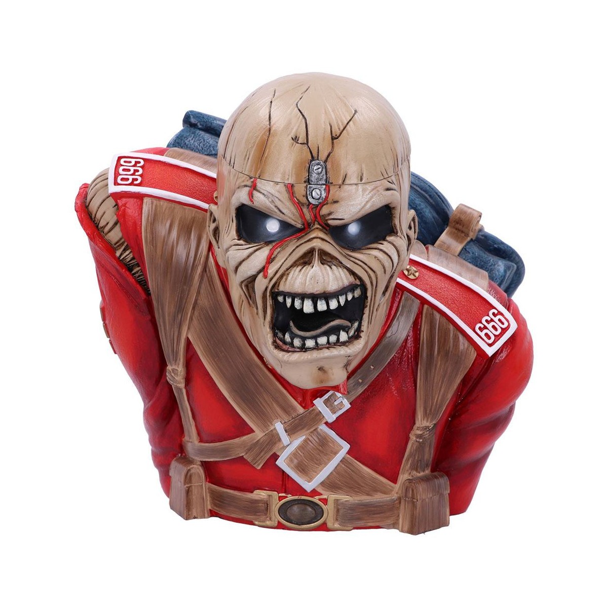 Nemesis Now - Iron Maiden gran caja de almacenamiento The Trooper