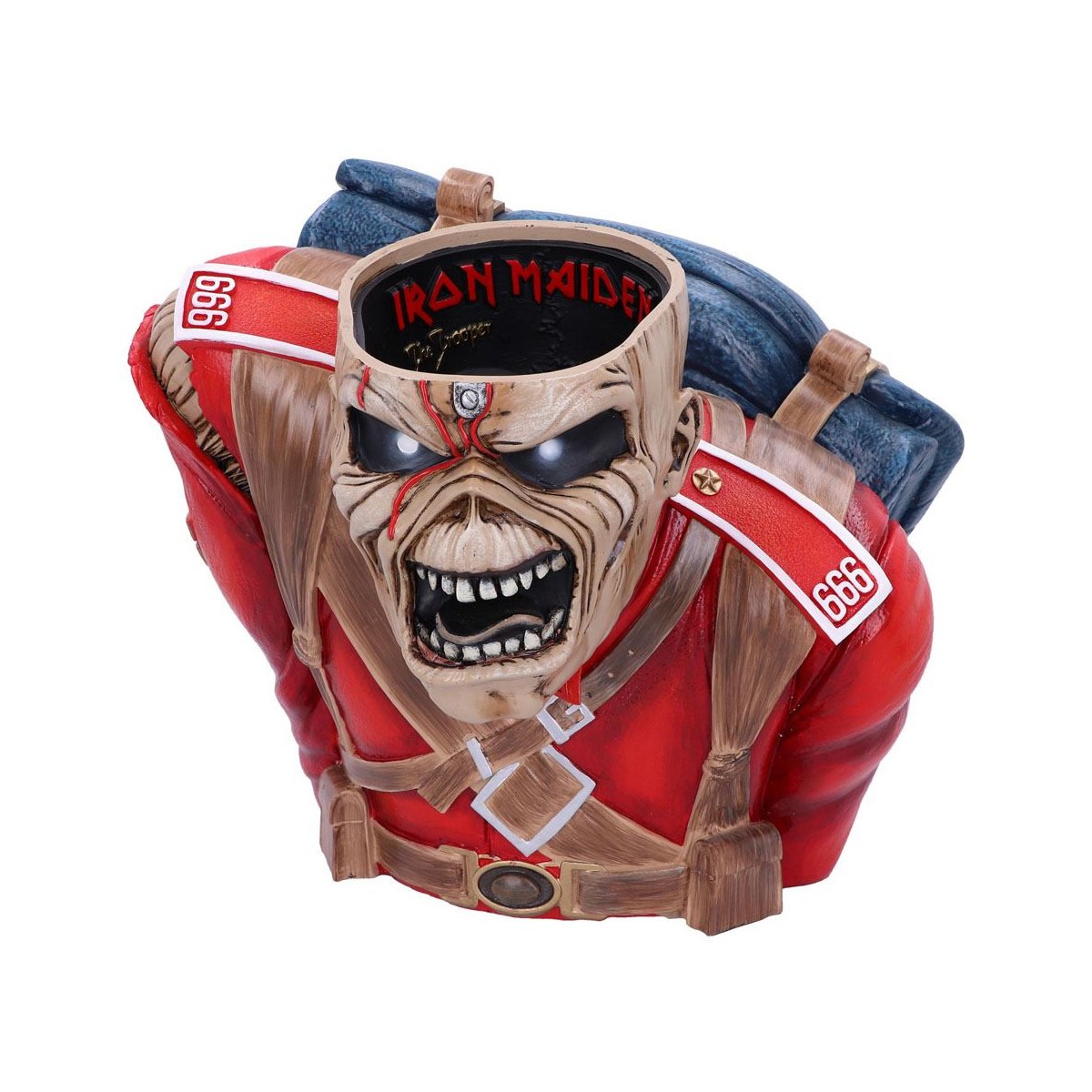 Nemesis Now - Iron Maiden gran caja de almacenamiento The Trooper