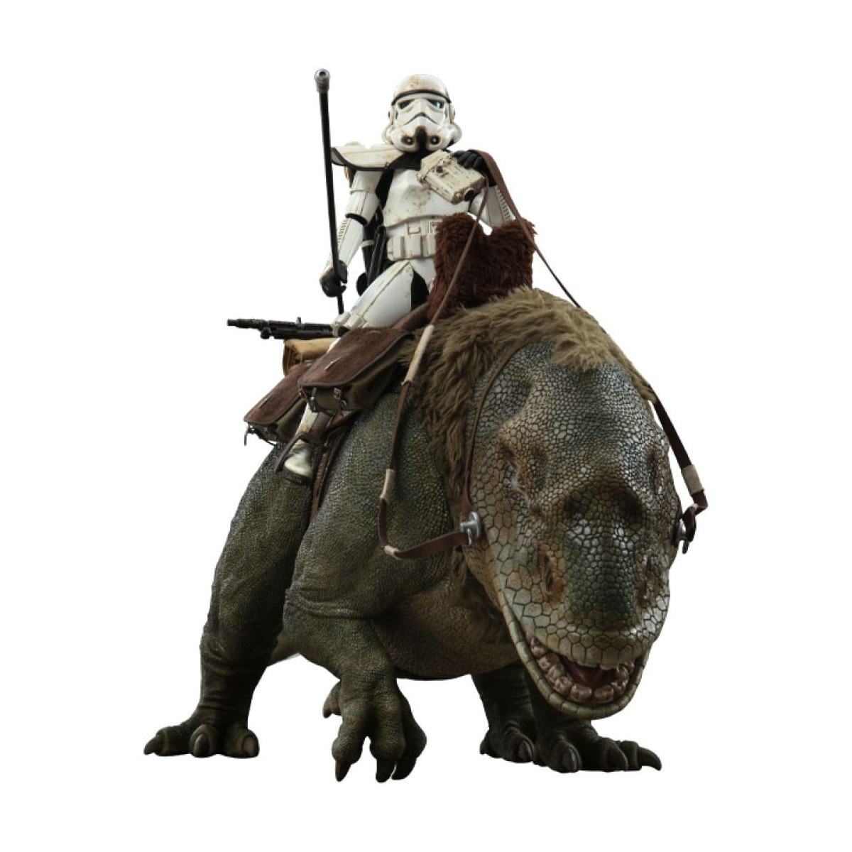 Hot Toys Star Wars - Pack 2 figuras 1/6 Sandtrooper Sargento y Dewback - Episodio IV
