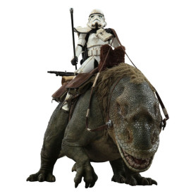 Hot Toys Star Wars - Pack 2 figuras 1/6 Sandtrooper Sargento y Dewback - Episodio IV